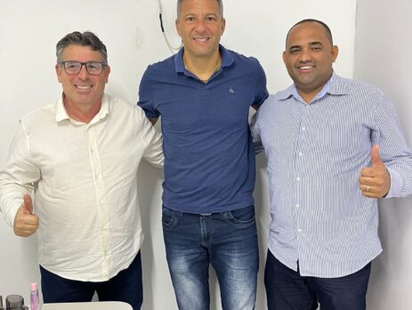 Diretor de Esporte Claudio Vasconcelos, Washington Coração Valente Ramire Beserra Secretario Municipal de Esportes de Canindé.