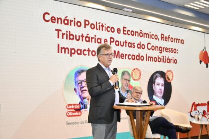 SENADOR LAÉRCIO LANÇA PROJETO DE LEI PARA O MINHA CASA, MINHA VIDA DURANTE EVENTO DO MERCADO IMOBILIÁRIO