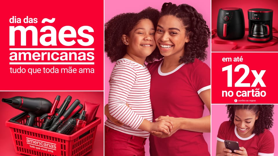 Americanas aposta em presentes com foco em conforto e autocuidado no Dia das Mães