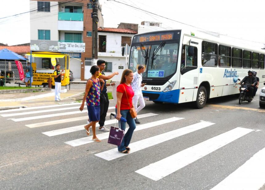 Aracaju lança campanha para reduzir mortes de pedestres no trânsito