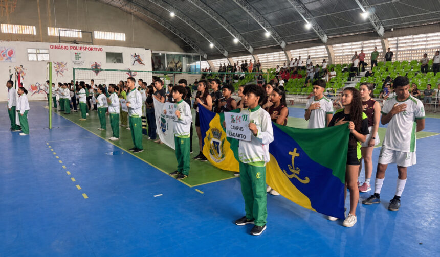 Aracaju sedia Jogos Intercampi do IFS em parceria com a Prefeitura