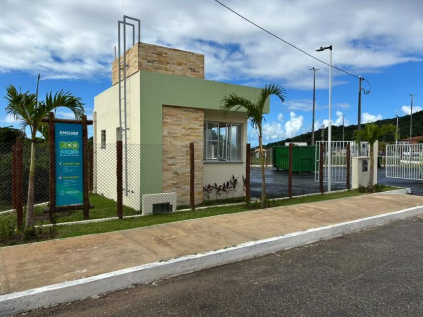 Ecoponto no Porto Dantas facilita descarte e muda rotina de moradores