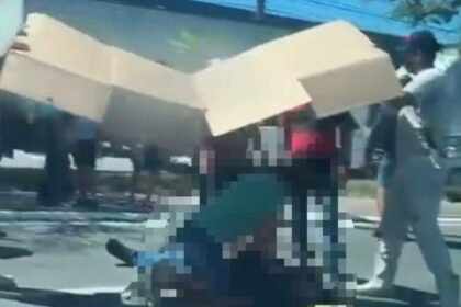 Motociclista morre em acidente com caminhão na Avenida Tancredo Neves, Aracaju