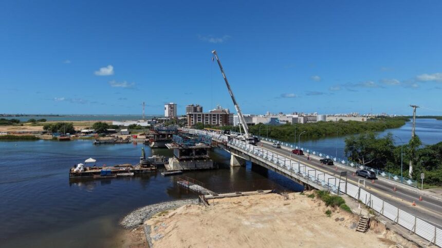 Ponte Godofredo Diniz passa de 71% e terá Pare e Siga a partir de quinta