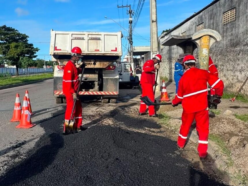 Prefeitura de Aracaju mantém operação tapa-buraco para melhorar vias da cidade
