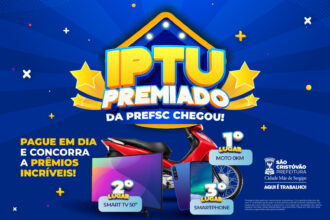 São Cristóvão realiza primeiro sorteio do IPTU Premiado em 29 de julho