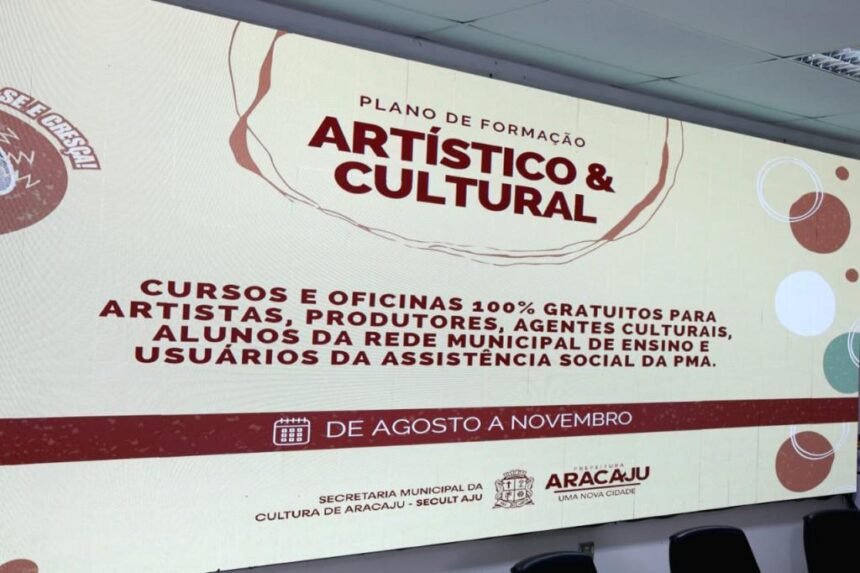 Secult abre formação para artistas criarem projetos culturais
