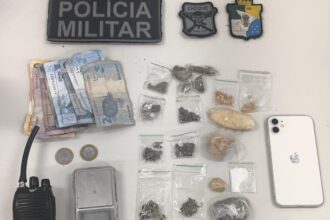 Três homens são presos por tráfico de drogas em São Cristóvão