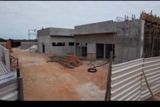 UBS de Fazenda Nova chega à metade das obras em Pacatuba