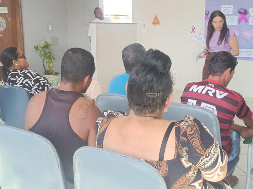 Agosto Lilás: acolhidos participam de oficina contra violência à mulher