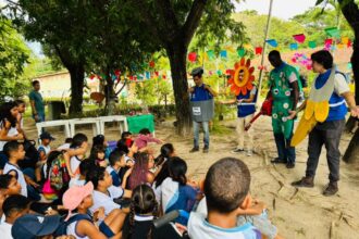Alunos da rede municipal aprendem sobre meio ambiente no Horto de Aracaju