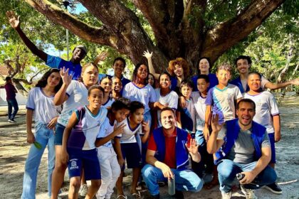 Alunos da rede municipal conhecem manguezal em visita ao Parque do Poxim
