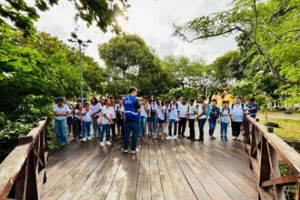 Alunos do Lamarão vivenciam educação ambiental no Parque do Poxim