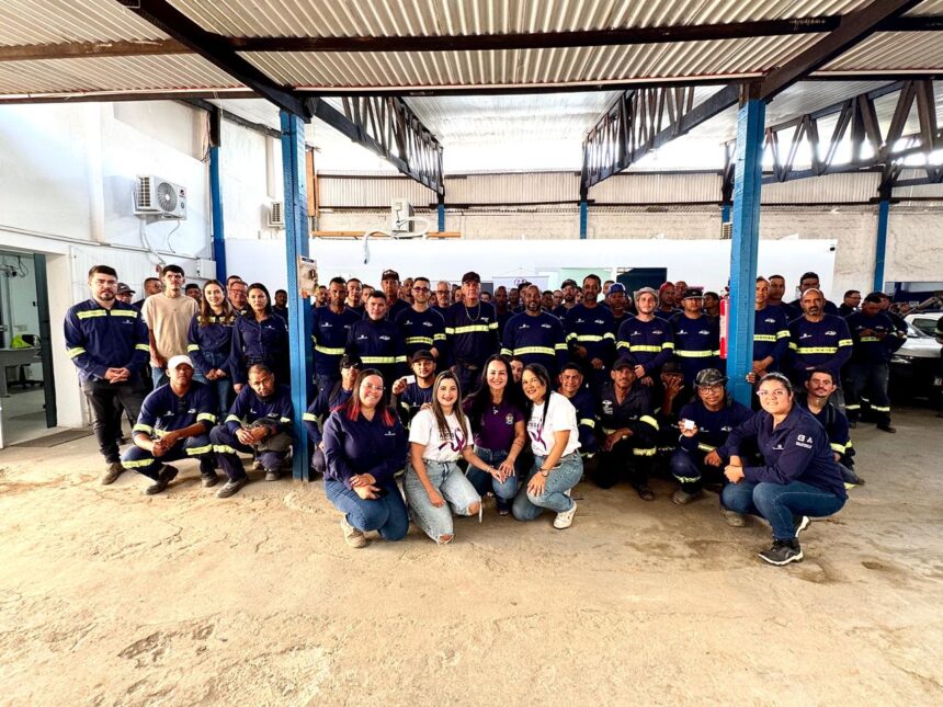 Aracaju encerra Agosto Lilás com palestra em empresa