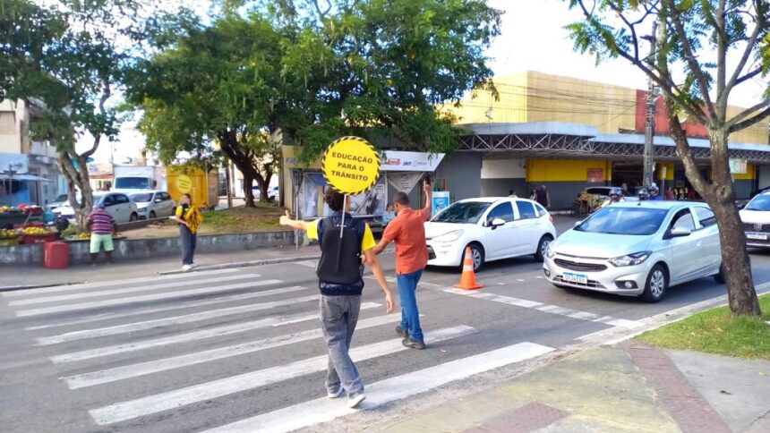 Aracaju intensifica ações educativas na semana do Dia do Pedestre