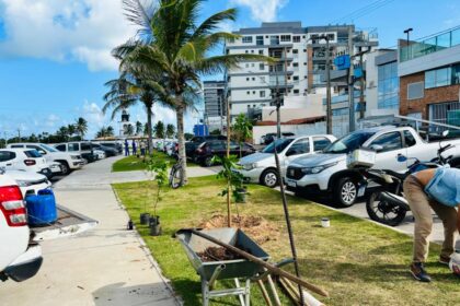 Aracaju planta 10 espécies de mudas na Coroa do Meio após pedido de moradores