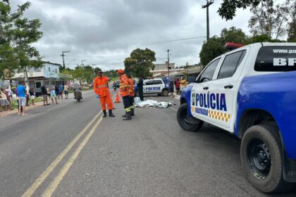 Colisão entre moto e bicicleta elétrica mata homem em Salgado