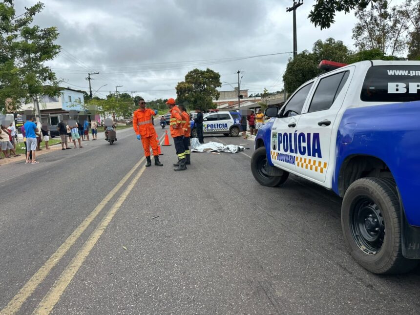 Colisão entre moto e bicicleta elétrica mata homem em Salgado