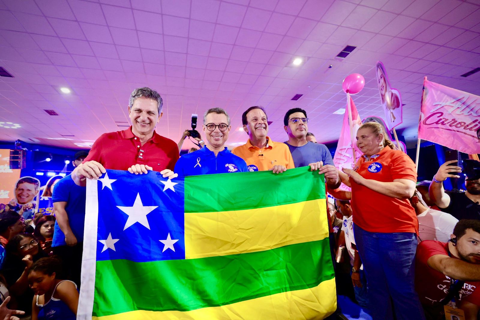Convenção do PSD e federações aliadas em Aracaju, 5 de agosto de 2026