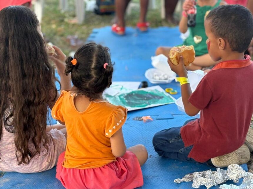 Criança Feliz reúne mais de 50 assistidos em evento pela primeira infância