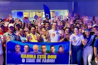 Diogo Machado leva comitiva de Carira à convenção que lança Mitidieri
