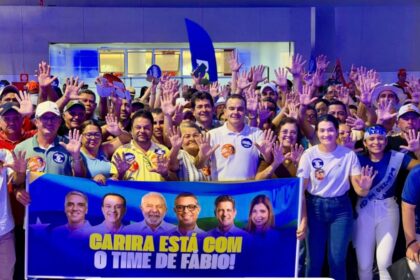 Diogo Machado leva comitiva de Carira à convenção que lança Mitidieri