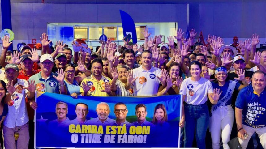 Diogo Machado leva comitiva de Carira à convenção que lança Mitidieri