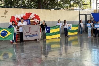 Escola Juscelino Kubitschek abre Jogos Interclasses com cultura afro-brasileira