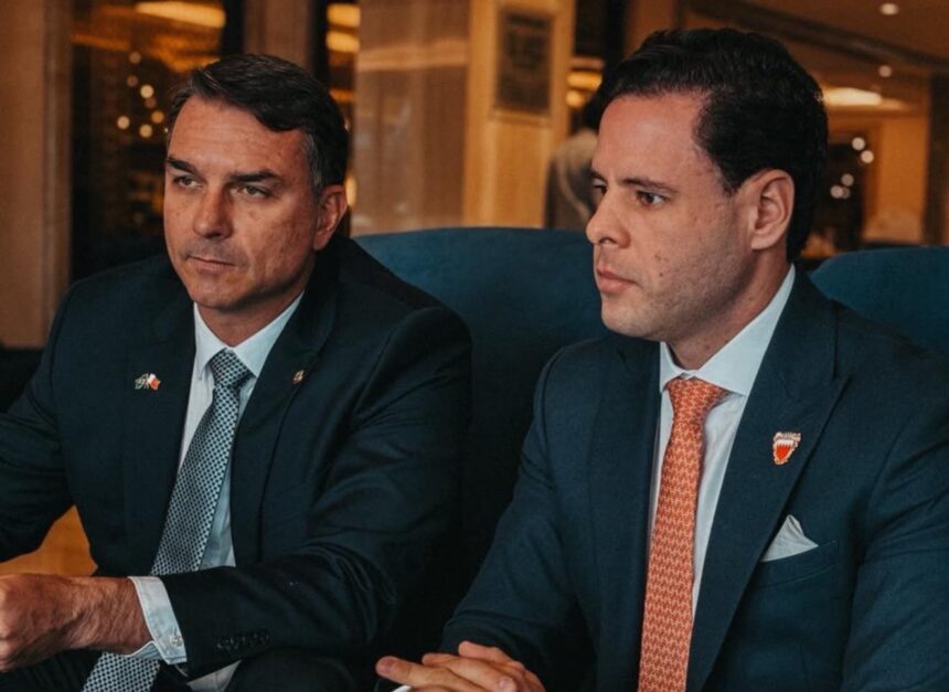 Flávio Bolsonaro oficializa apoio a Valadares e Coronel Rocha em Sergipe