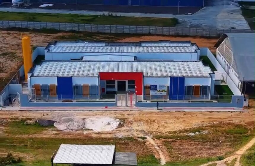 Obras da creche de Nova Descoberta entram na reta final em Itaporanga
