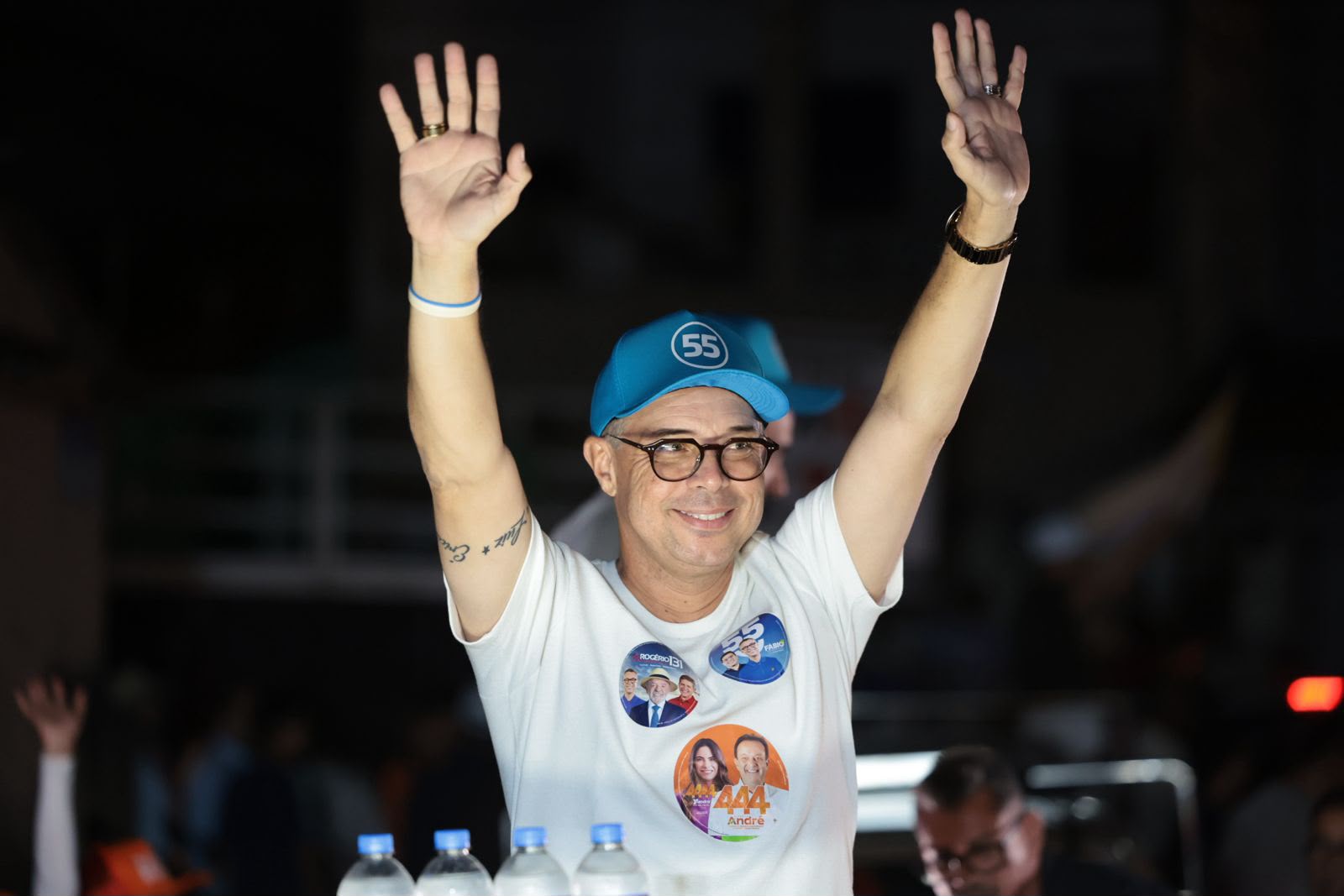 Governador Fábio Mitidieri durante agenda de campanha em Sergipe