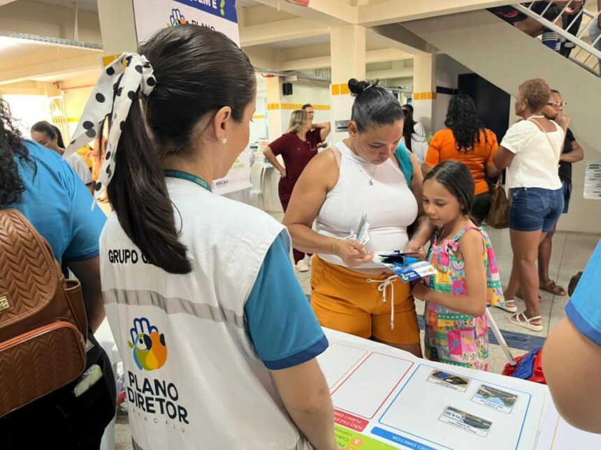 Plano Diretor de Aracaju é apresentado a moradores no Tamo Junto