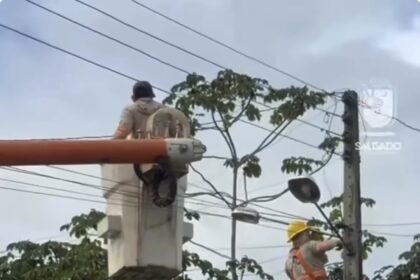 Prefeitura leva iluminação LED do centro aos povoados de Salgado