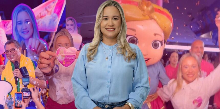PSD confirma Alice Caroline e campanha destaca combate ao câncer infantil