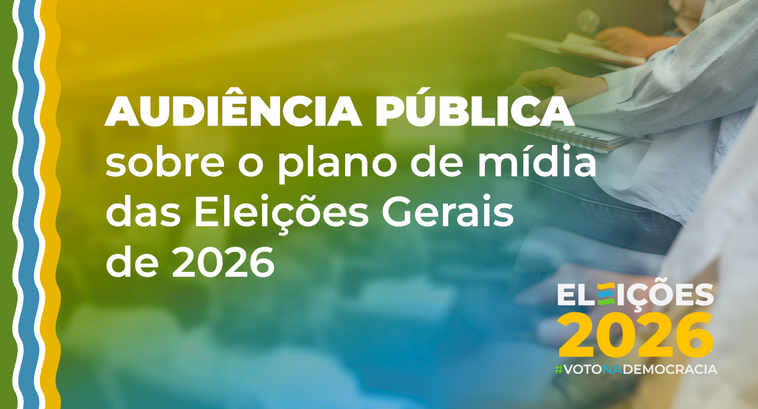 TRE-SE define em audiência a propaganda eleitoral de 2026