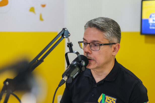 O senador Delegado Alessandro Vieira, candidato à reeleição