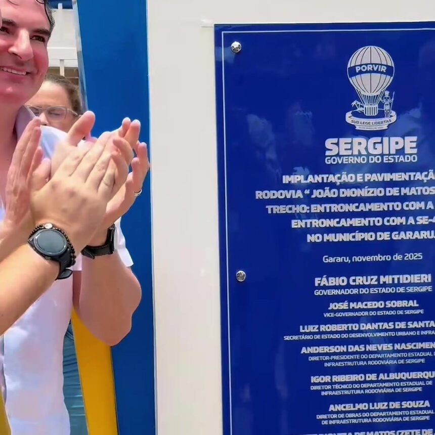 Obras do governo de Sergipe no Alto Sertão apresentadas no balanço da gestão Fábio Mitidieri