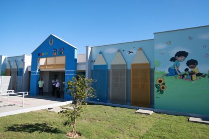 Creche-escola Maria Francisca de Jesus, a Maria Chiquinha, construída pelo programa Ameei em Lagarto