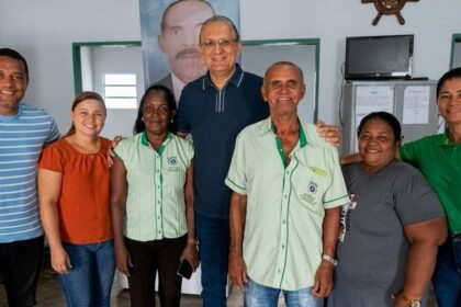 Fábio Henrique em agenda com pescadores e marisqueiras em Sergipe