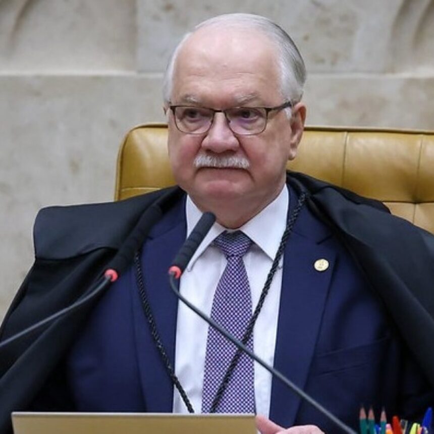 O presidente do STF, Edson Fachin