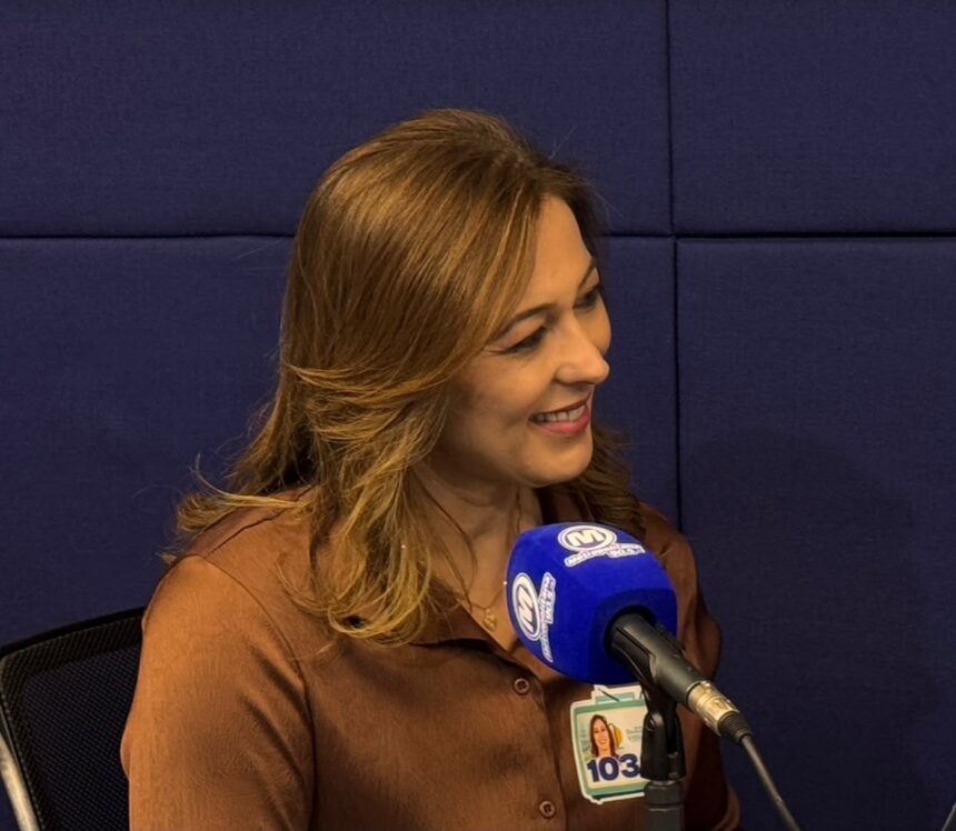 A jornalista Susane Vidal, candidata a deputada federal